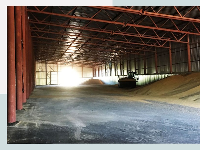 Строительство зернохранилищ в Тутаеве