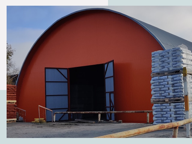 Полукруглые ангары по цене от 629 руб. в Тутаев