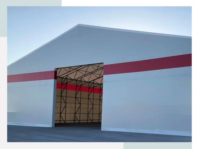 Быстровозводимые ангары в Тутаеве