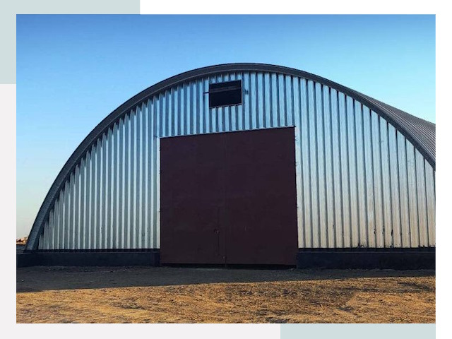 Арочные ангары в Тутаеве