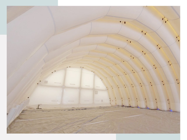 Пневмокаркасные ангары в Тутаеве