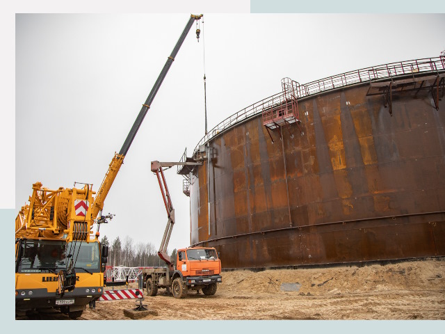 Монтаж резервуаров в Тутаеве от 629 руб. за м³