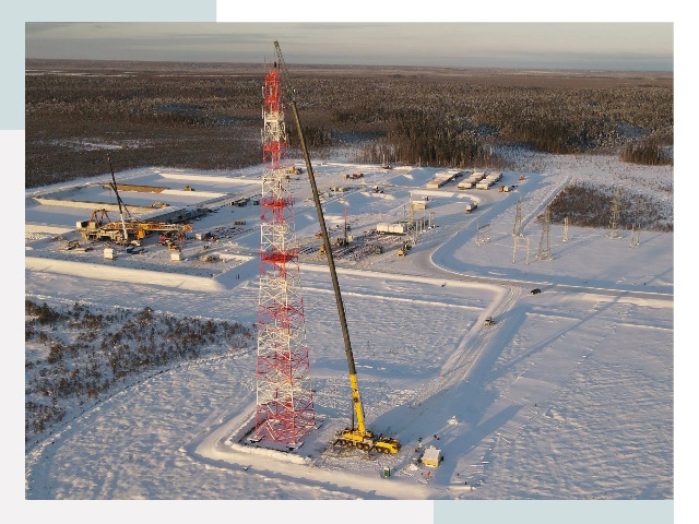 Мачты связи в Тутаеве