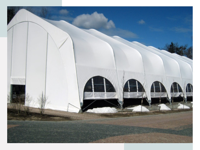Каркасно-тентовые сооружения в Тутаеве
