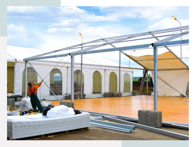 Быстро сборные шатры в Тутаеве