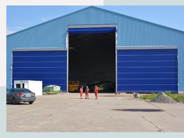 Ангарные ворота в Тутаев от СтальСтрой-Ттв по цене 629 руб.