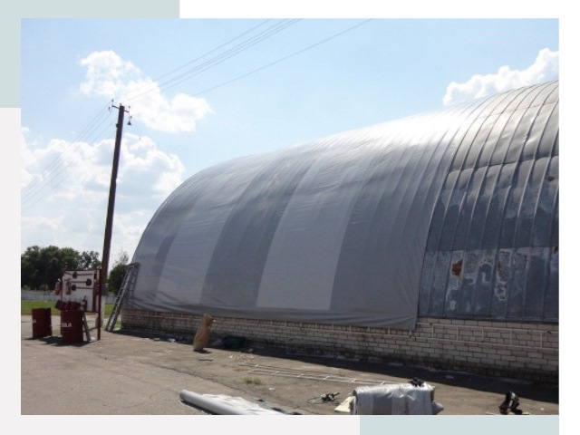 Ремонт ангаров в Тутаеве