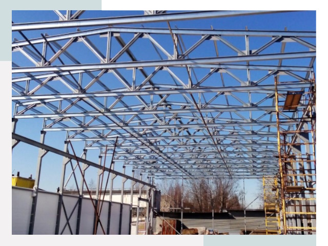 Металлокаркасы для складов в Тутаеве