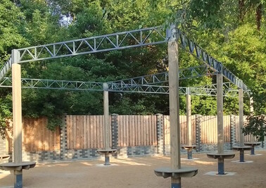 Терраса из металлоконструкций под ключ, проектирование, изготовление и монтаж от СтальСтрой-Ттв